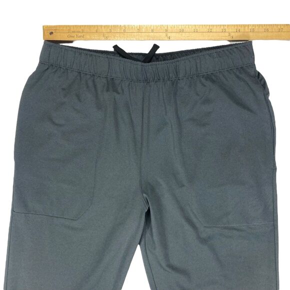 Asics Jogger Pants Mens M Gray Loungewear Comfortable Workwear Sweat Pants New - Picture 8 of 15